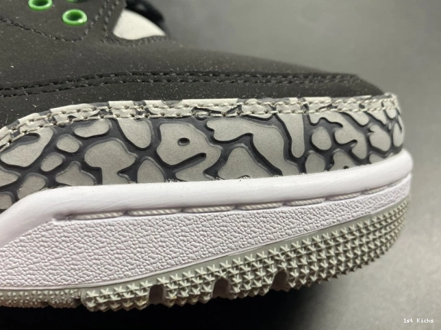 1st Kicks Shoes 3 Green CT8532-030 Air Pine Jordan 0801